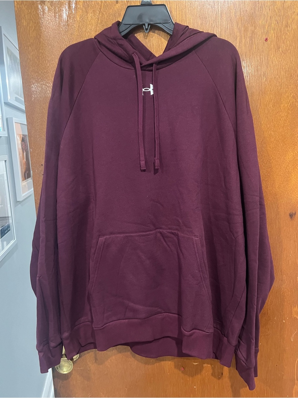 Under Armour Men's Deep Maroon Pullover Hoodie